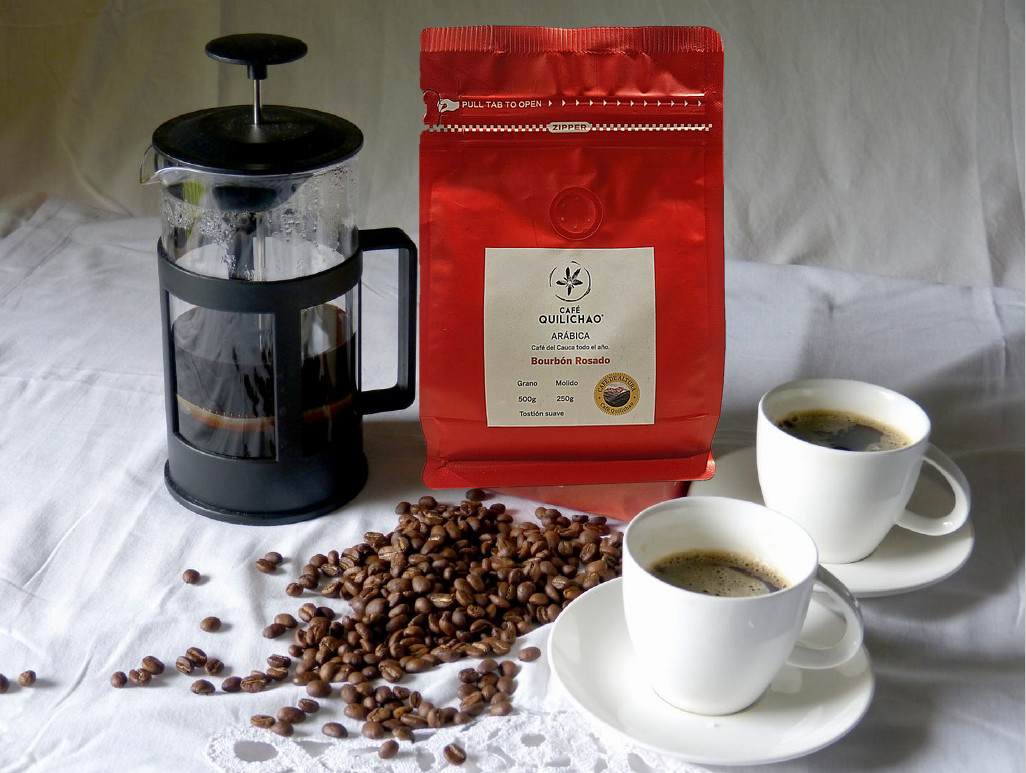 Café Bourbon Rosado x 500 Gramos